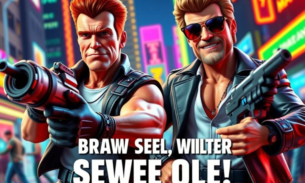 Arnold Schwarzenegger und David Hasselhoff Ihre Rollen im Sequel